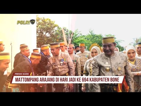 KAPOLDA SULSEL HADIRI PROSESI MATTOMPANG ARAJANG