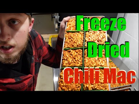 Freeze Drying Chili Mac With Recipe