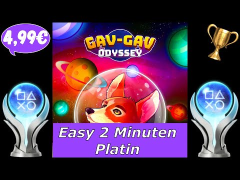 Gav-Gav Odyssey PS4 | Super leichte Platin in 2 Minuten 🏆 | Trophäen & Achievement Guide 🎮