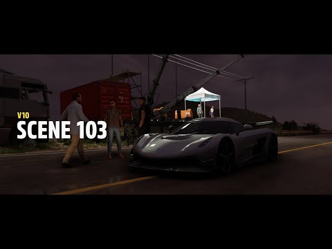 Forza Horizon 5 - How to get 3 stars in V10: Scene 103 with more than 240mph