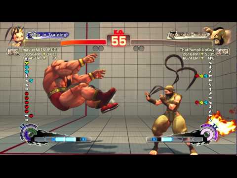 USFIV~ Ibuki (masterMITSURUGI) vs.  Zangief (ThatPumpItUpGuy) HD