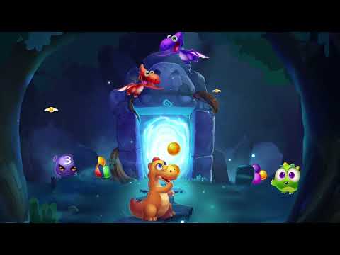 Dino Bubble Shooter Game