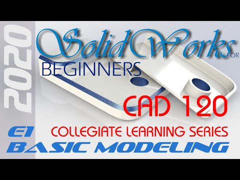 E1 SolidWorks 2020 Classroom Detailed Training Tutorial and Tips for Beginners