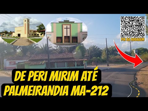 CONHEÇAM O TRECHO DA MA-212 ENTRE PERI MIRIM E PALMEIRANDIA NO MARANHÃO. 