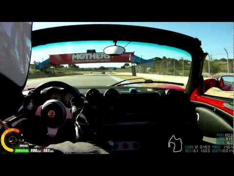 Lotus Elise @ Laguna Seca with GGLC, 11-Feb-2013