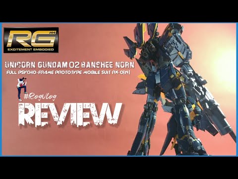 2020 REVIEW | THE REAL BEAST | RX-0[N] UNICORN GUNDAM 02 BANSHEE NORN RG 1/144 SCALE| #RogVlog