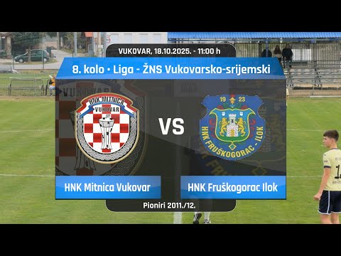 HNK Mitnica Vukovar - HNK Fruškogorac Ilok, 0-3, 8. kolo, Liga - ŽNS VS, Pioniri 2011./12.