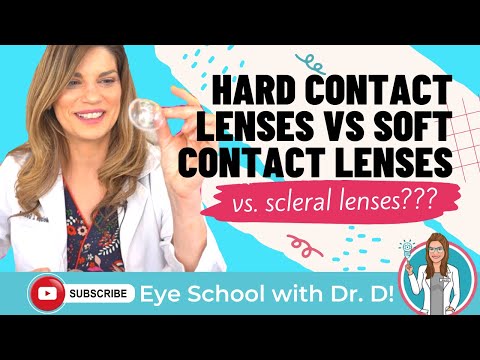 Hard Contact Lenses | Rigid Gas Permeable Contact Lenses (RGP) vs. Soft Contacts vs. Scleral Lenses