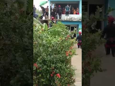 Municipio Río Cauto permanece bajo inundaciones #cuba #bayamo #Granma #huracán #melissa #viral