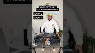 California Dreamin’ (The Beach Boys) Vs (The Mamas &amp; The Papas)