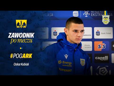 POGOŃ SZCZECIN - ARKA GDYNIA 1:0. ZAWODNIK PO MECZU