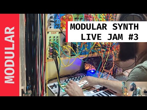 DIY Modular Synth Live Jam #3 (streamed on 2023-04-24)