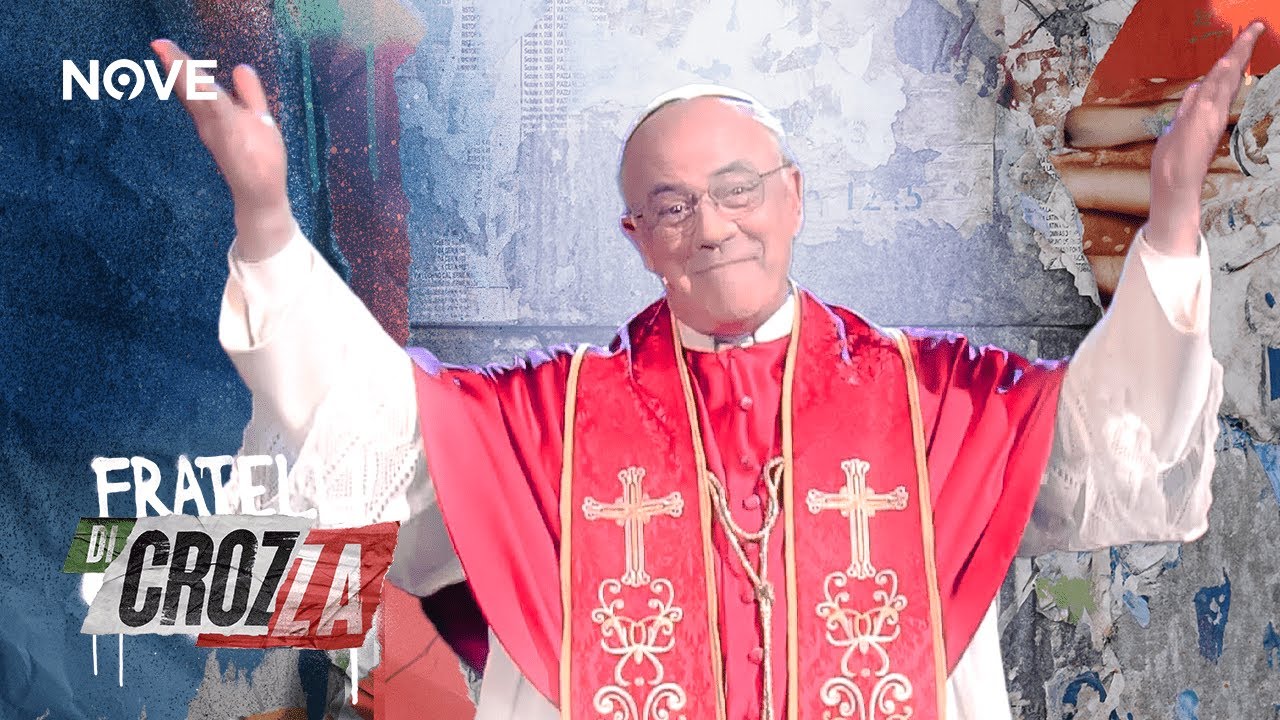 Maurizio Crozza è Papa Leone XIV "Sembrava di vedere la Roma di Ranieri quando hanno detto Prevost"