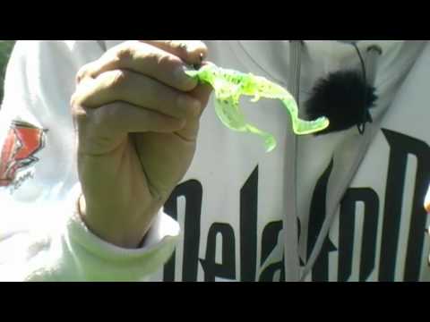 Delalande Crazy Craw 9cm Chartreuse Pepper 163