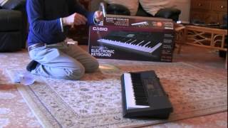 Casio CTK 3200 Unboxing (Piano Style Touch Response Keyboard)