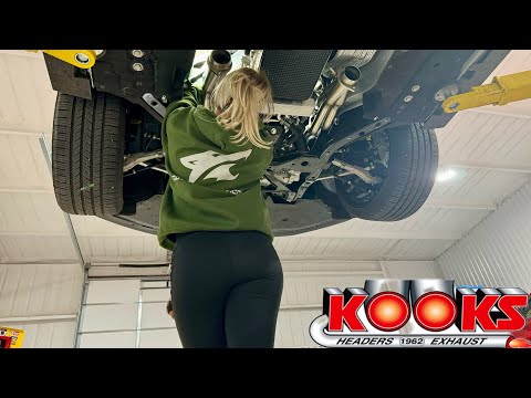 Kooks Headers on the 2024 Mustang GT S650!