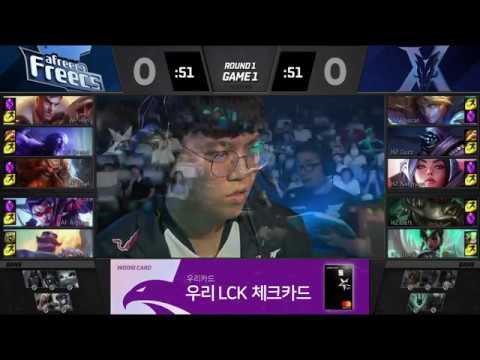 [Highlights ] AF vs KZ Ván 1 - LCK 2019 Regional Finals || Afreeca Freecs vs KingZone DragonX