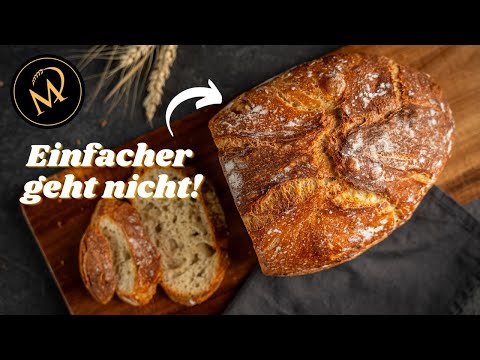 Das einfachste Brot der Welt - Brotbacken für Anfänger - 3 in 1 Backform