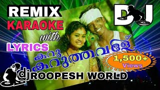 Download lagu KaruKaruthavale Remix Karaoke with Malayalam Lyric... mp3