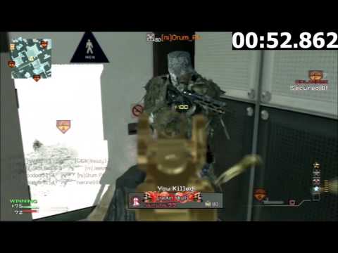 *SOLO* 74 Second Moab w/ 115 Kills Specialist - CoD: MW3