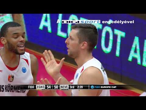 Az Egis Körmend - BC Nevezis FIBA EC mérkőzés (85-79) 2. félideje