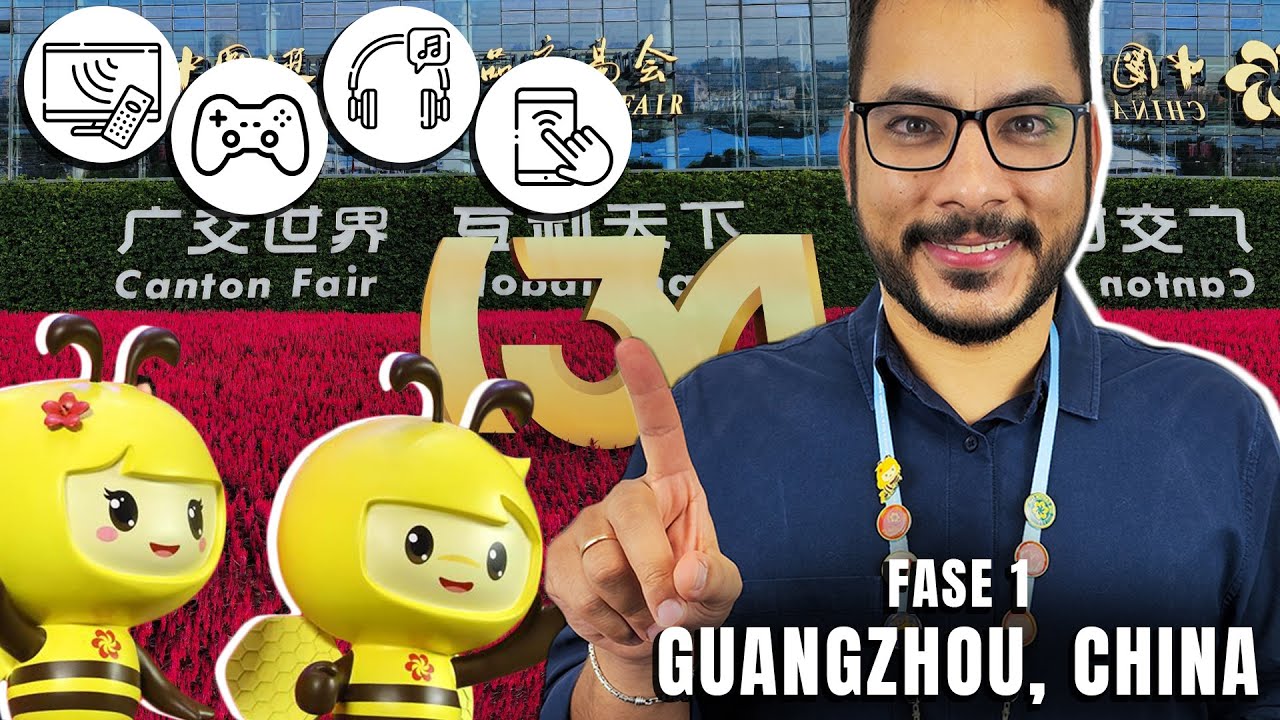 A MAIOR FEIRA DE NEGÓCIOS NA CHINA FASE 1 DA CANTON FAIR 2023 | FEIRA DE CANTÃO