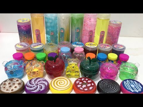 MIXING ALL MY STORE BOUGHT SLIME !! SLIME SMOOTHIE - SATISFYING VIDEOS ! #35