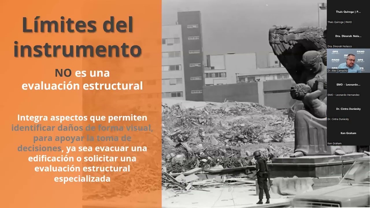 Rapid damage and needs assessment of health facilities: Application of ERES tool