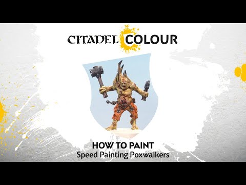 How to Paint Death Guard: Speed Painting Poxwalkers