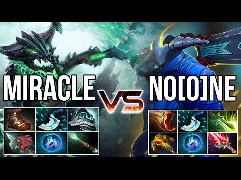 Miracle- OD vs No[o]ne Sven - EPIC 9k MMR Carry Battle Dota 2