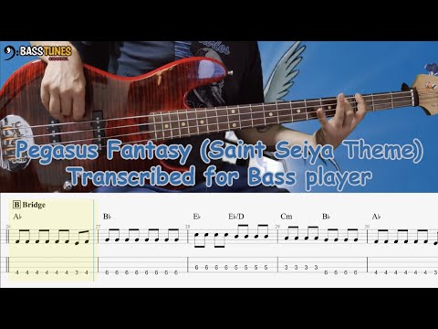 Saint Seiya (Pegasus Fantasy) BASS COVER with Tabs and Sheet