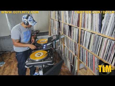 DJ TLM on the cut part 1 (freestyle scratching practice)