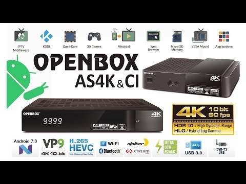 Видео обзор Openbox AS4k