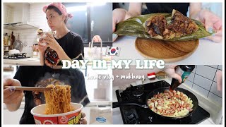 A DAY IN MY LIFE 🇰🇷 with my family from Indonesia | Erna Limdaugh