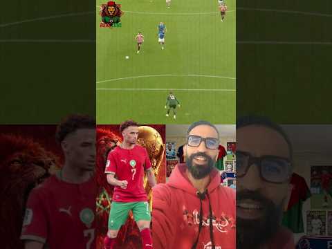 نحس قميص السنغال تفك و شمس الدين الطالب نجم المنتخب المغربي يسجل هدف رائع . أسود الأطلس #shorts