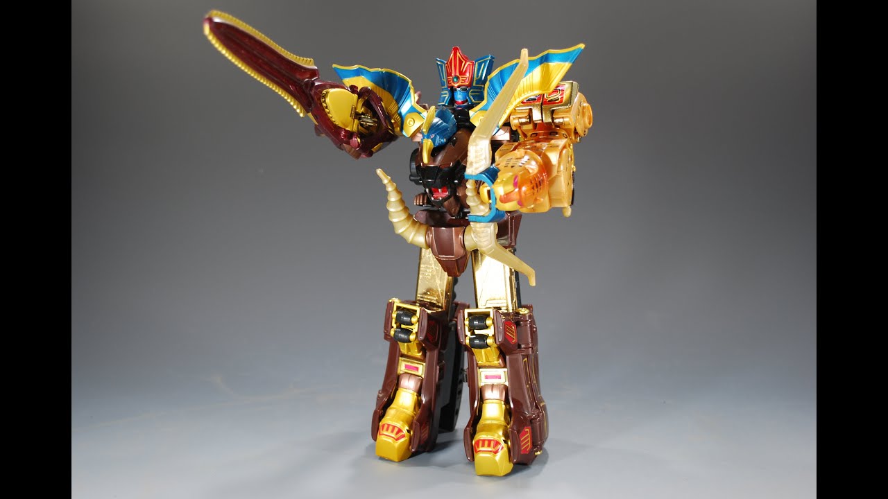 Power Rangers Wild Force DX Gao GOD Megazord Gaoranger Sentai Chogokin Japan