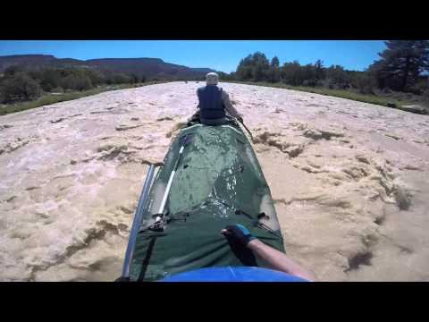 Canoeing the Rio Chama River New Mexico