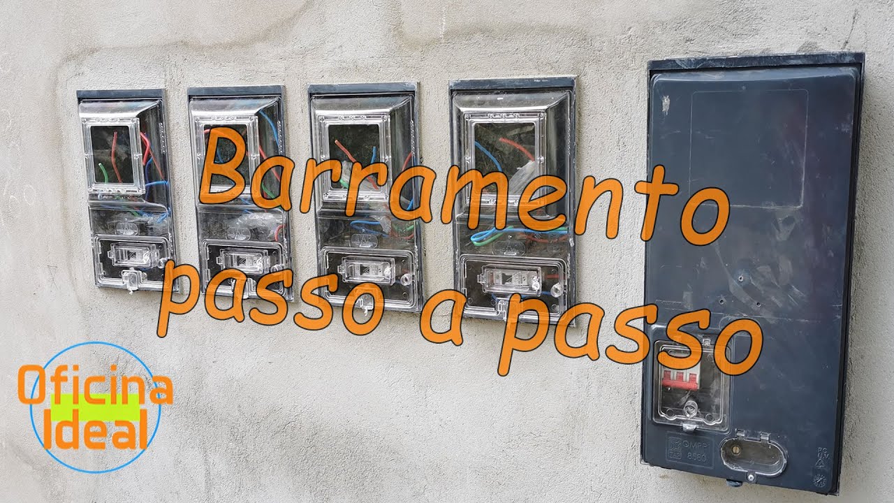 Caixa de barramento passo a passo