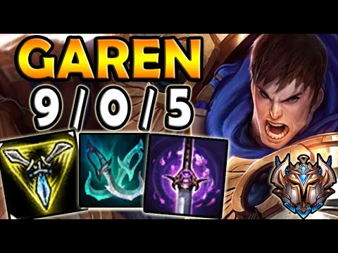 OTP Garen vs Kayle [ TOP ] Lol Challenger NA ✔️