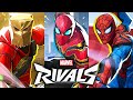 Marvel Rivals All Spider Man Abilities Skins Emotes Intros MVP Animations 4K 60FPS
