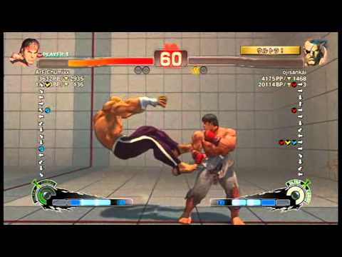 【スパ４】ArF Chumixx[リュウ] vs ojisankai[サガット]