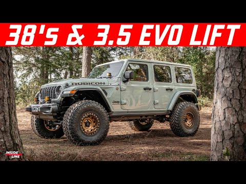 How To Install a 3.5 EVO Mfg. Lift on a Jeep Wrangler Rubicon 392 | Inside Line