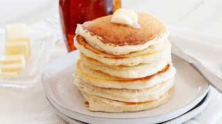 Fluffy Yogurt Pancakes | How to Use Regular or Greek Yogurt in Your Pancakes