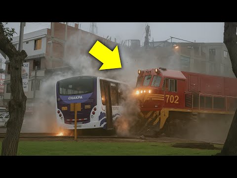Train Accident Recorded on Camera