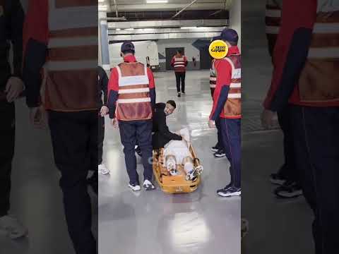 إغماء مفاجئ لأيوب خيري بعد المباراة واستنفار طبي عاجل