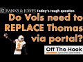 Tennessee Football Loses Jakobe Thomas To Miami Vols DBs In TROUBLE