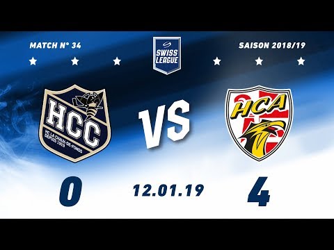 12.01.2019 HC La Chaux-de-Fonds - HC Ajoie (0-4)