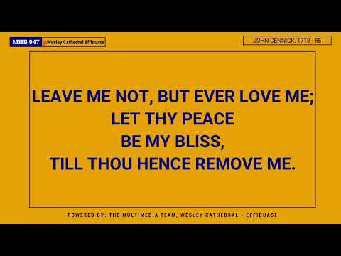 MHB 947 - ERE I SLEEP FOR EVERY FAVOUR @wesleycathedraleffiduase7847