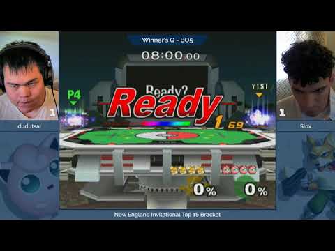 NE Melee Invitational 2018 - dudutsai (Jigglypuff) vs. Slox (Fox) - SSBM WQF