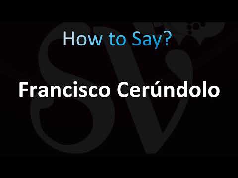 How to Pronounce Francisco Cerúndolo (Correctly!)